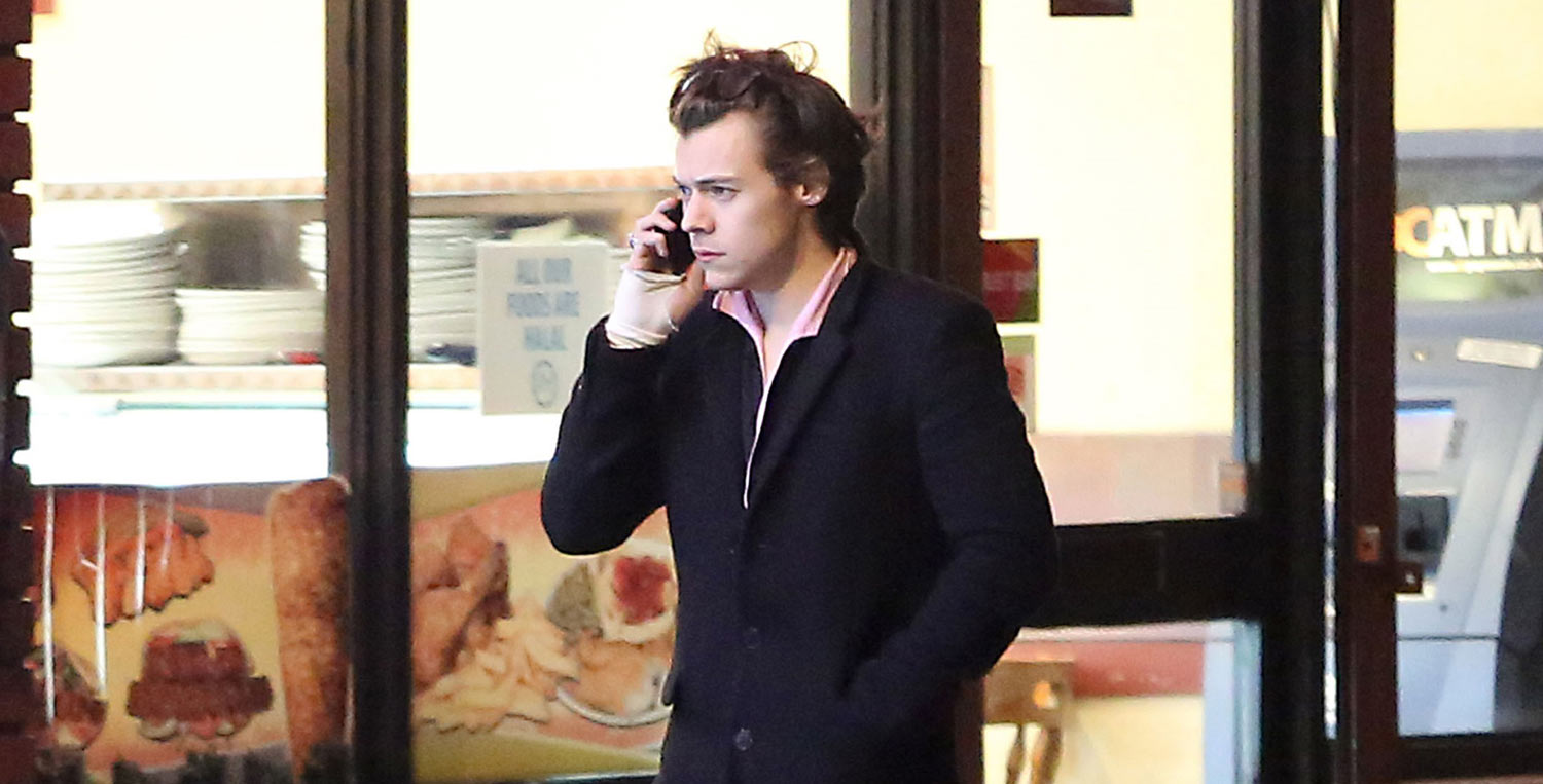 Harry Styles is Hard at Work on a Secret Project - Just Jared - Just Jared