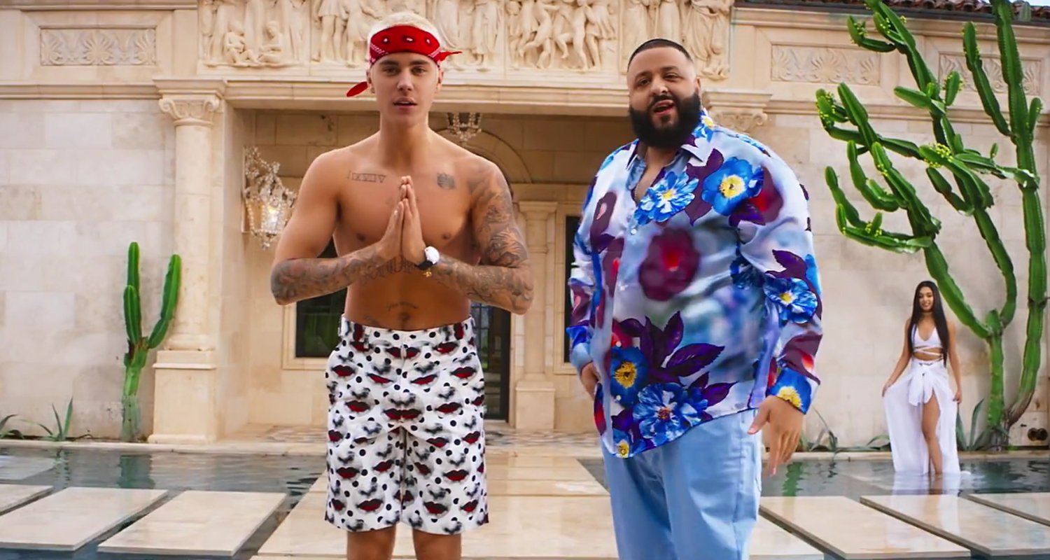 Justin Bieber Goes Shirtless In DJ Khaled ‘I’m The One’ Music Video – Watch ...1500 x 800