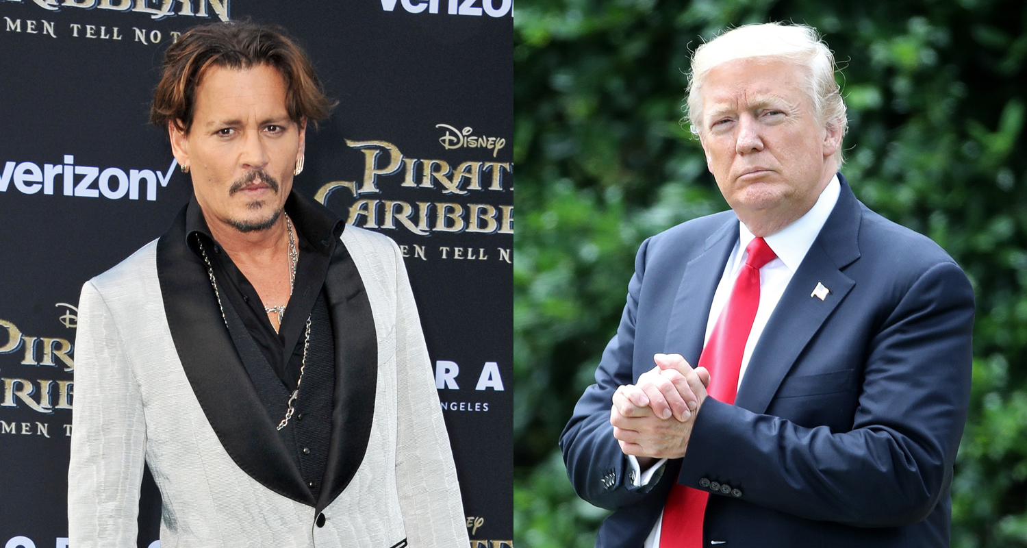 Johnny Depp Makes Controversial Donald Trump Remark (Video) | Donald