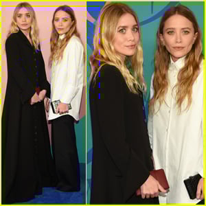 Mary-Kate & Ashley Olsen Celebrate Their Nominations at CFDA Fashion Awards 2017!
