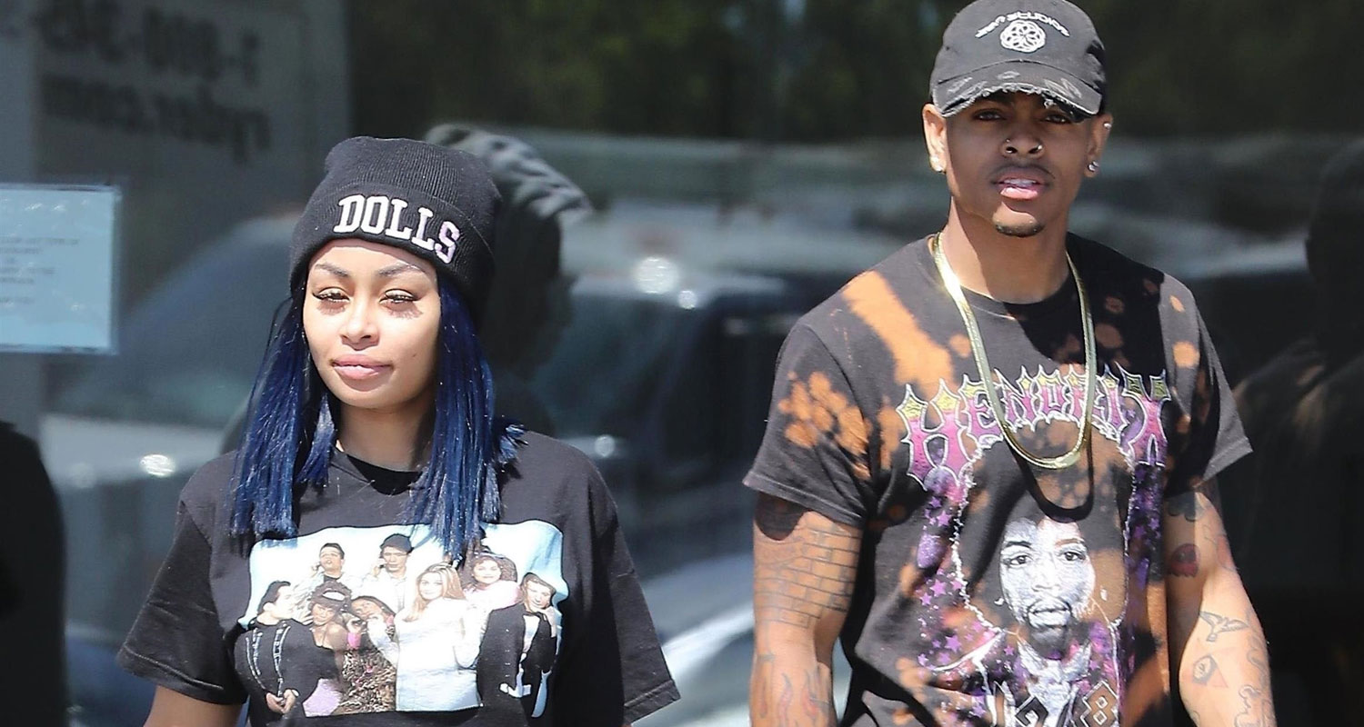Blac Chyna & Mechie Do Some Shopping Together at Calabasas Car