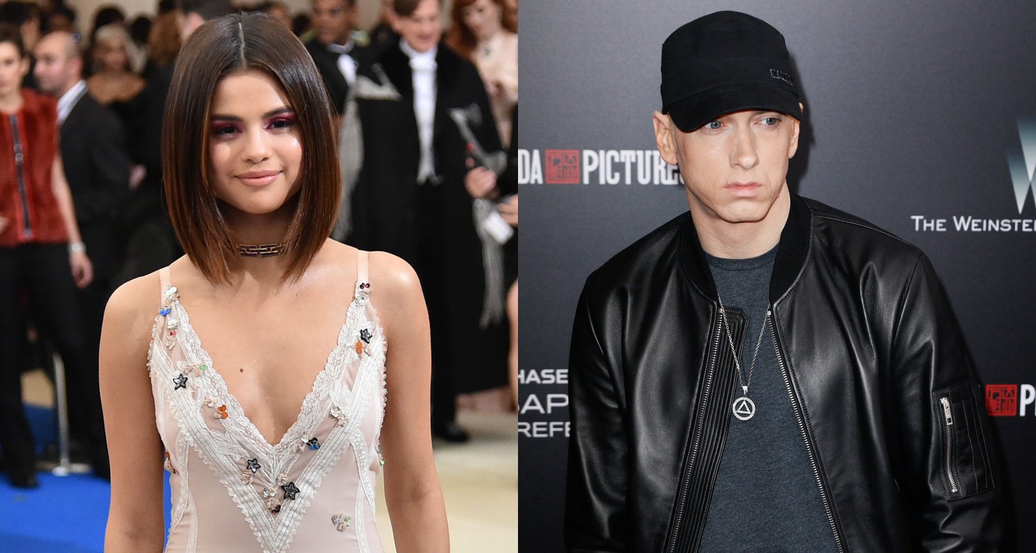 Selena Gomez Really Wants to Collaborate With Eminem | Eminem, Selena Gomez : Just Jared