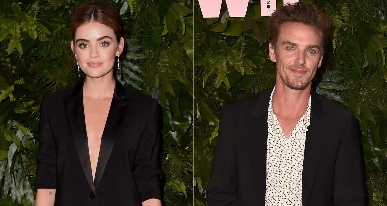 Lucy Hale & Riley Smith Step Out at Max Mara’s Face of the Future 2018