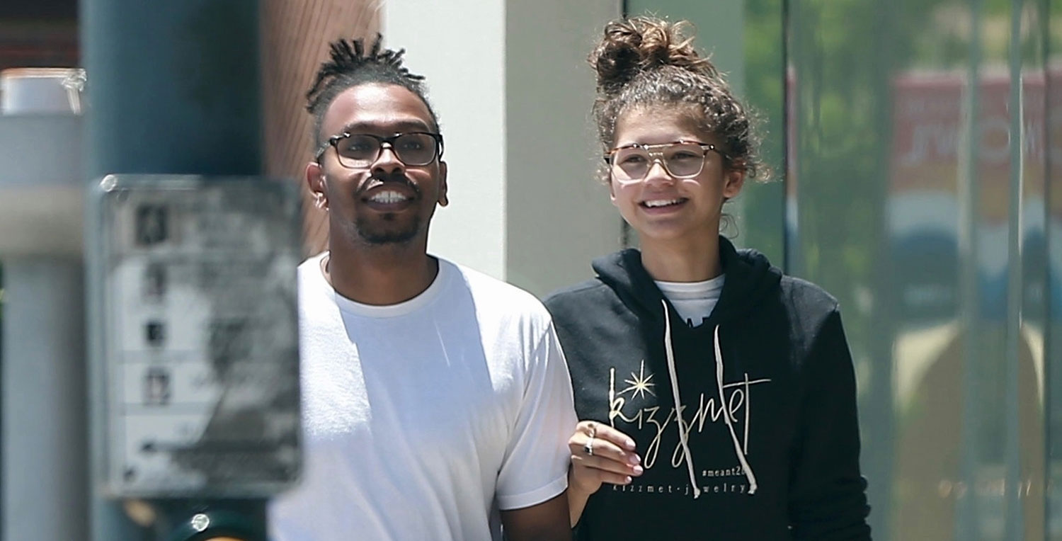 Zendaya is All Smiles While Shopping With Her Assistant Darnell Appling