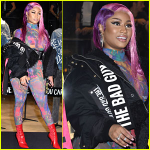 Nicki Minaj Joins Lewis Hamilton at His ‘TommyXLewis’ Launch Party