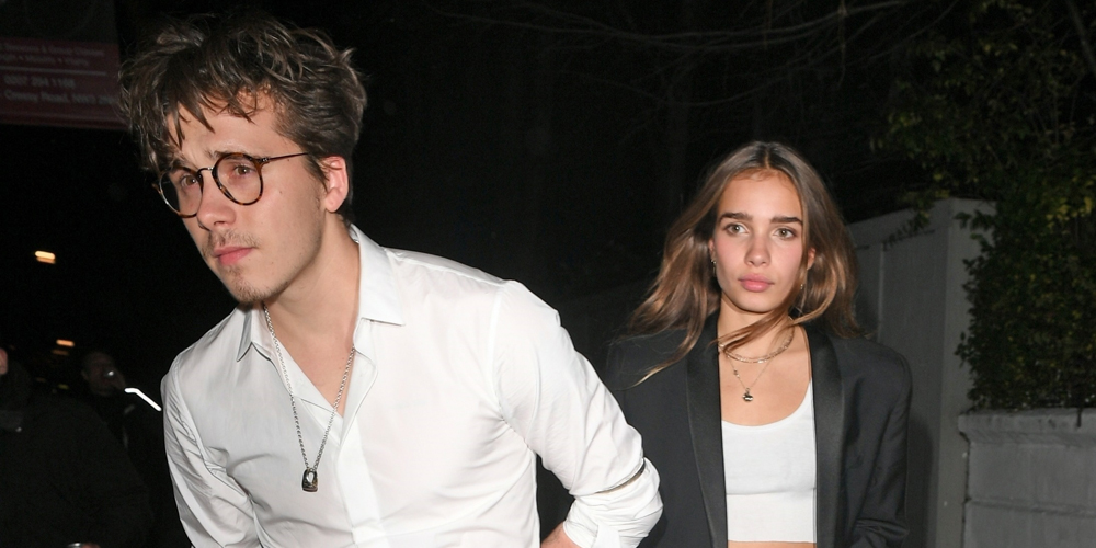 Brooklyn Beckham Steps Out With New Girlfriend Hana Cross