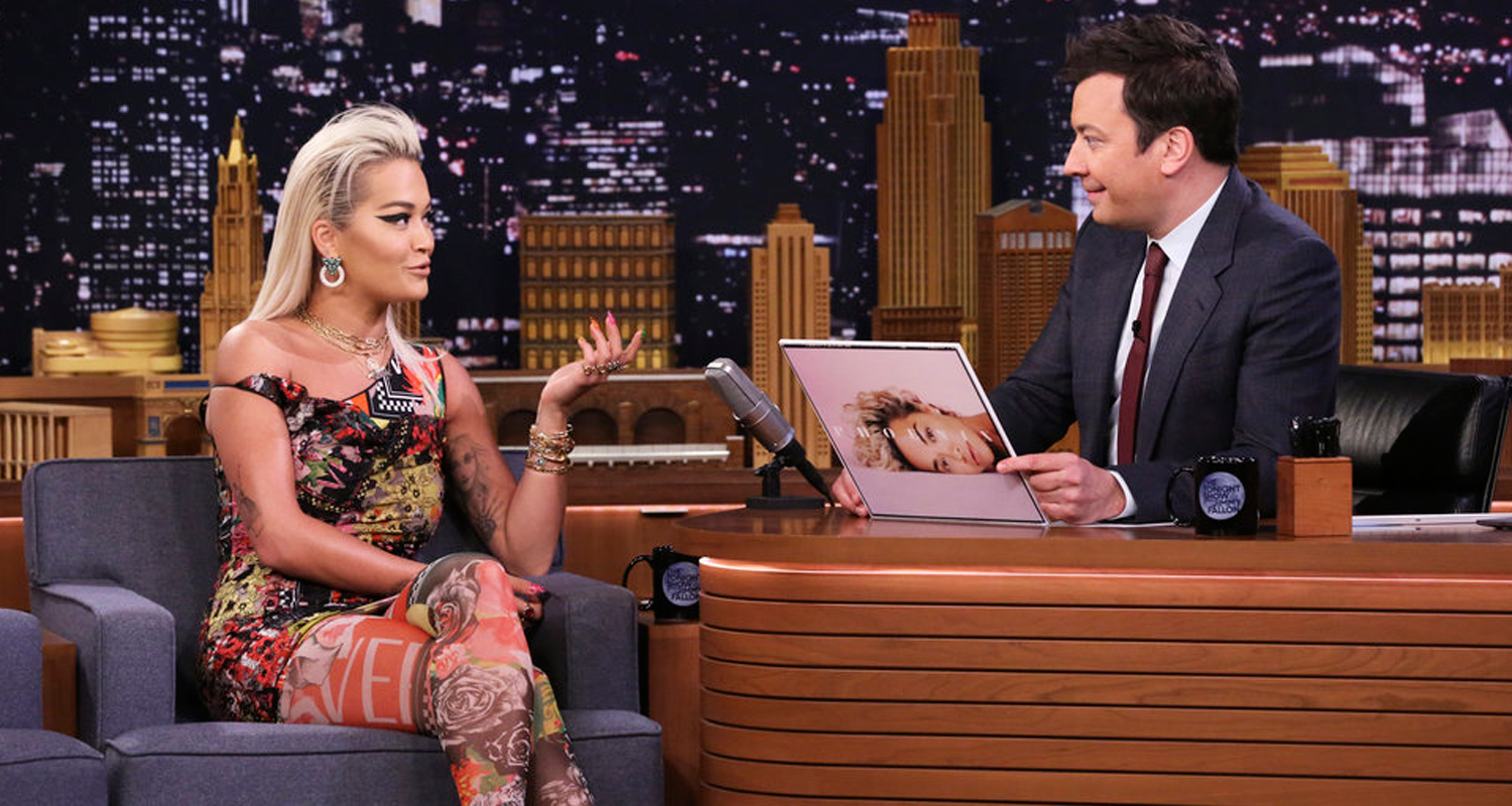 Rita Ora Plays Music Guessing Game on ‘The Tonight Show’ – Watch Here