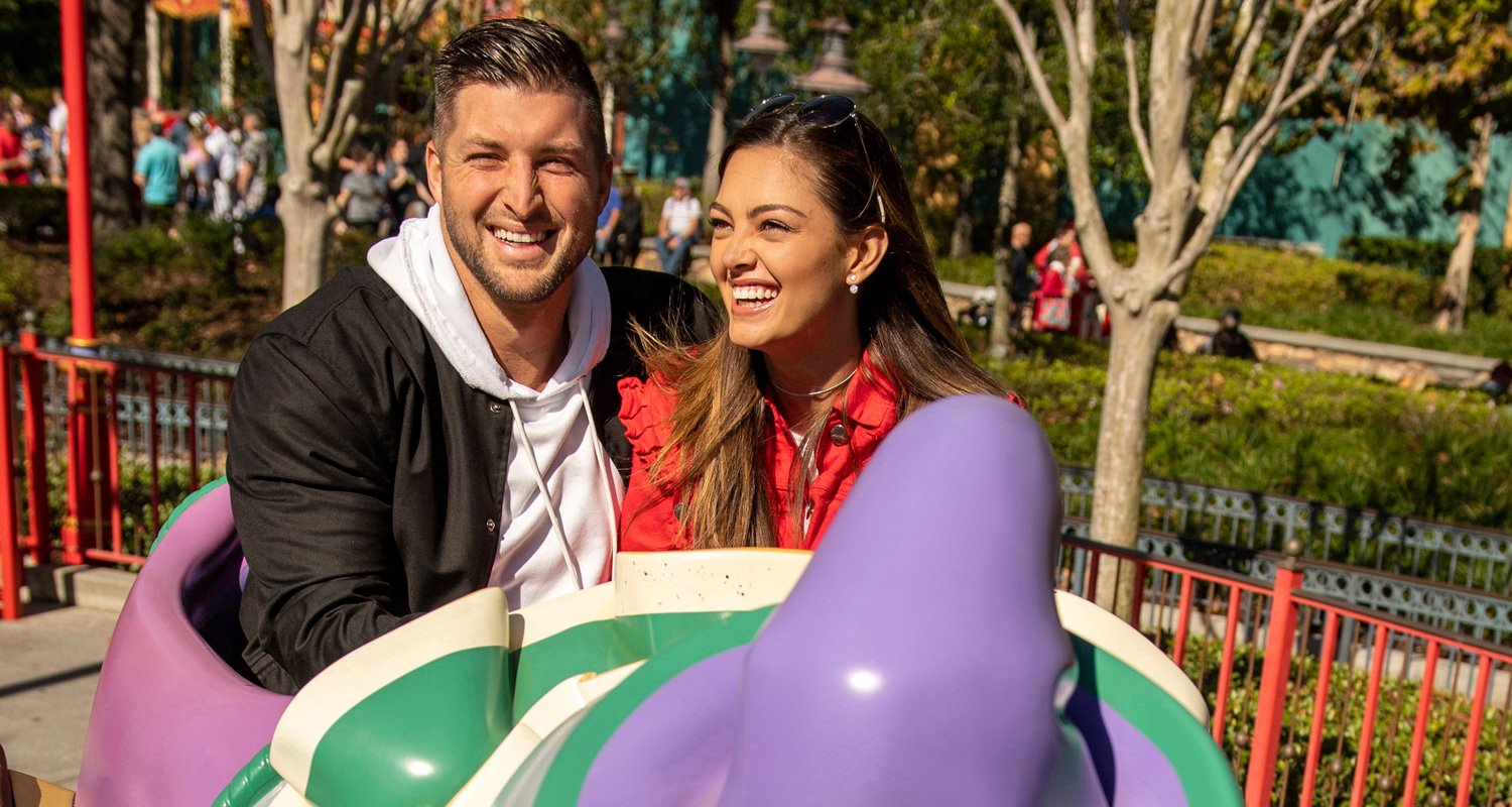 Tim Tebow & Demi-Leigh Nel-Peters Celebrate Their Engagement at Disney World! | Demi ...