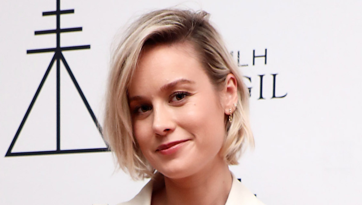 Brie Larson Debuts Short Haircut While Celebrating Her Friend Melinda Lee Holm S Fragrance Launch Brie Larson Dita Von Teese Just Jared