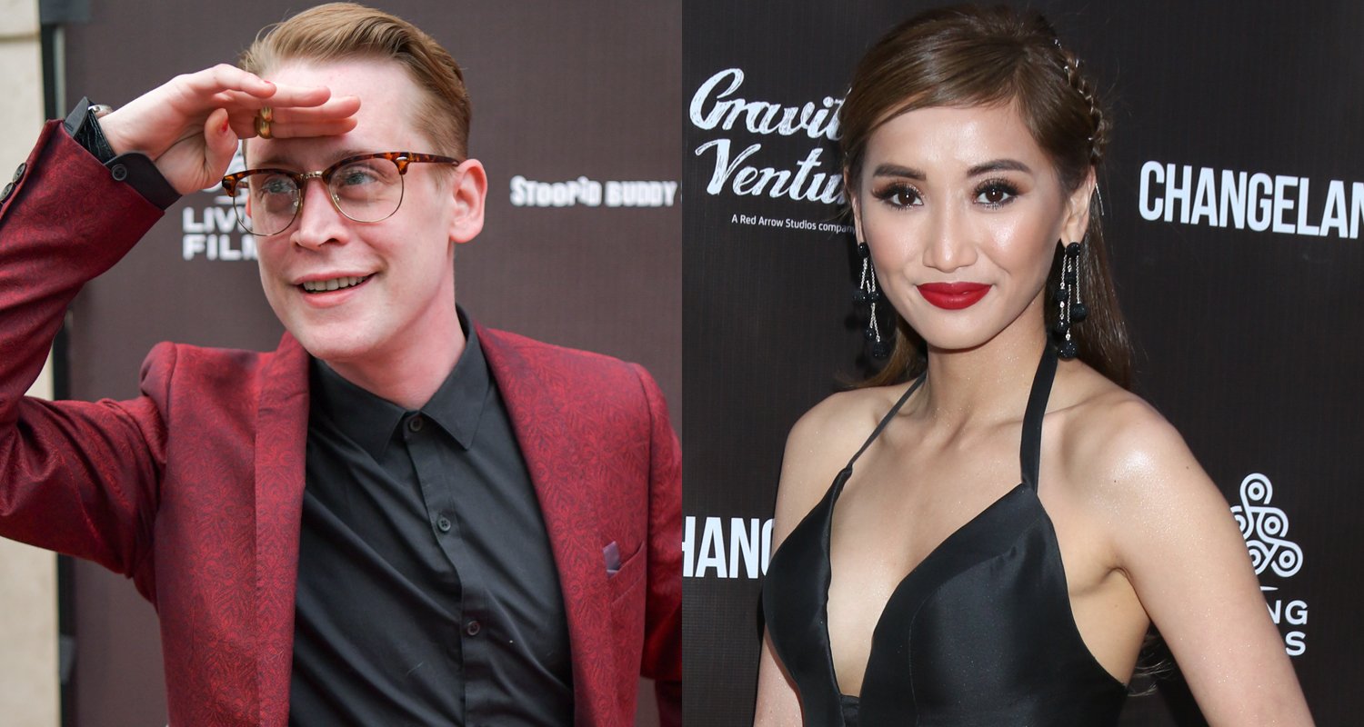 Macaulay Culkin & Girlfriend Brenda Song Step Out Together for ‘Changeland ...