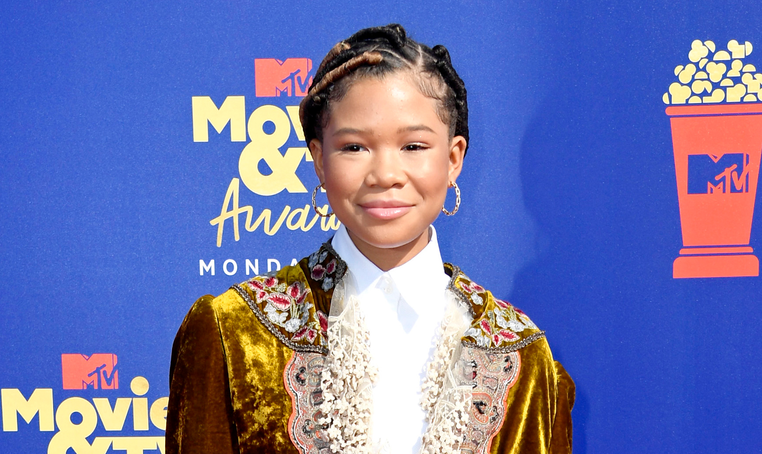 Alexa Demie Films Et Programmes Tv Storm Reid Flashes a Smile Arriving at MTV Movie & TV Awards 2019