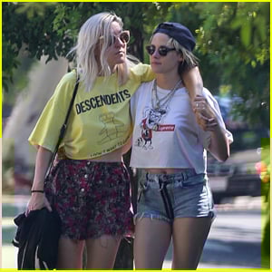 Kristen Stewart Kisses Dylan Meyer, Flaunts PDA During a Stroll