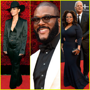 Halle Berry & Oprah Winfrey Support Tyler Perry at Studios Grand Opening!
