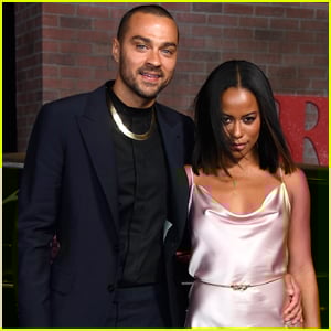 Jesse Williams & Girlfriend Taylour Paige Couple Up For ‘The Irishman’ Premiere