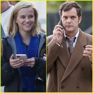 Reese Witherspoon & Joshua Jackson Spend The Day Filming 'Little Fires Everywhere'