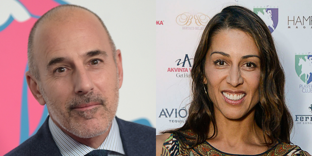 Matt Lauer Is Dating PR Executive Shamin Abas (Report) Matt Lauer