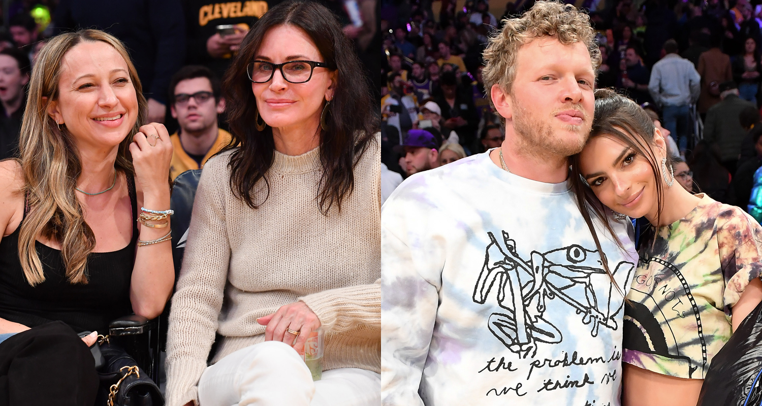 Courtney Cox, Emily Ratajkowski & More Have Night Out at Star-Studded