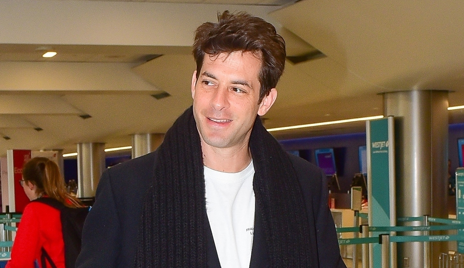 Mark Ronson Catches Morning Flight Out Of Los Angeles Mark