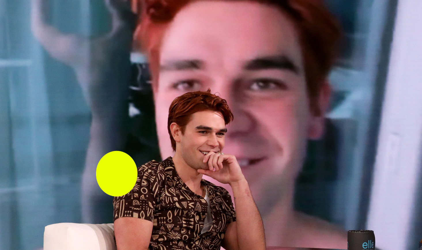KJ Apa goes nude and shows off his naked ass on Ellen 