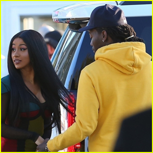 Cardi B & Offset Couple Up for Super Bowl 2020 in Miami