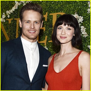 Caitriona Balfe Voices Support for Sam Heughan After He Speaks Out Against Bullies
