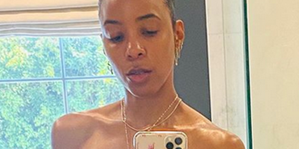 Kelly Rowland Shows Off Her Hot Bikini Body In A Mirror Selfie Bikini Kelly Rowland Just Jared