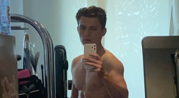Tom Holland Looks Ripped in New Shirtless Pic! Shirtless, Tom Holland