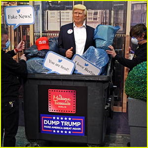 Madame Tussauds Throws Donald Trump Wax Figure In Garbage: 'Dump Trump'