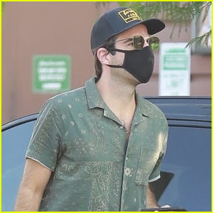 Zachary Quinto Starts Off His Day on Coffee Run