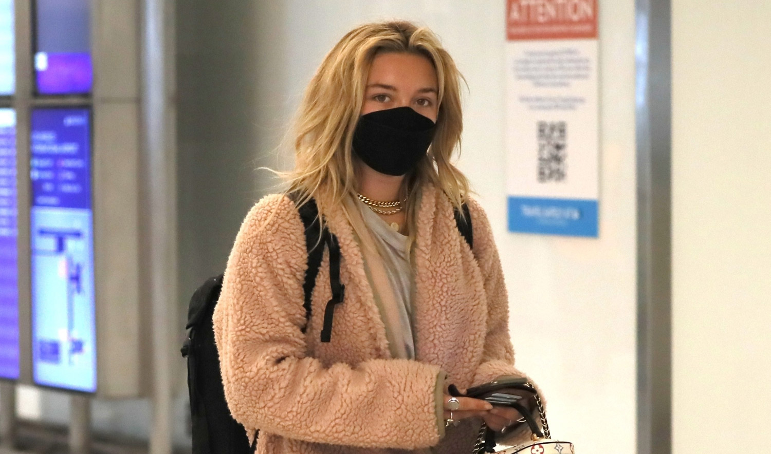 Florence Pugh Spotted at LAX Airport After Wrapping ‘Don’t Worry