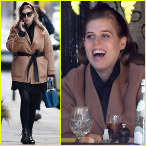 Princess Beatrice Sports Chic Outfit for Lunch with a Friend
