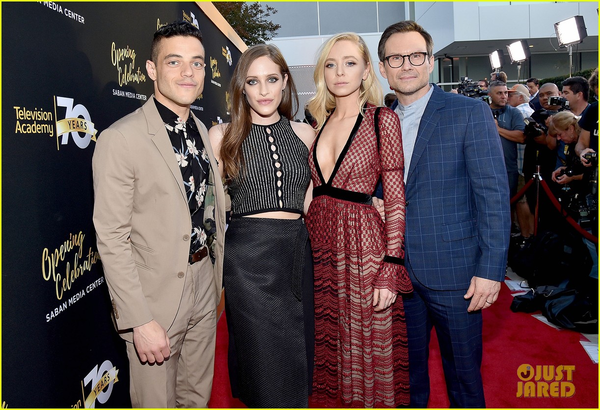 Mr. Robot co-stars at Television Academy Event in Los Angeles, California