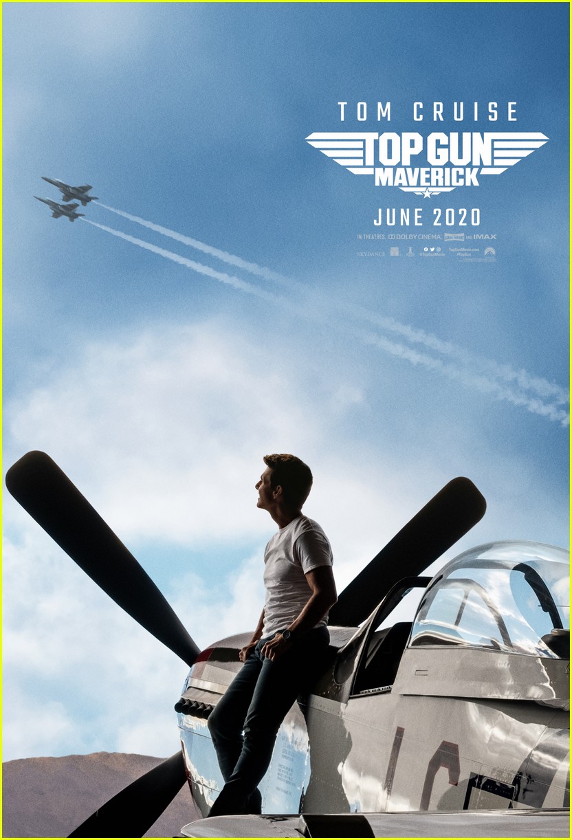 Tom Cruise Stars in 'Top Gun: Maverick' Poster - Get a First Look